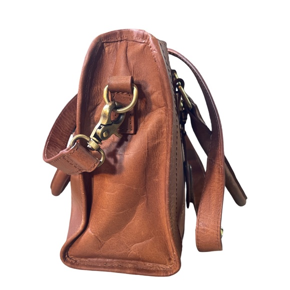 Brown Leather Handbag - Picture 7 of 12